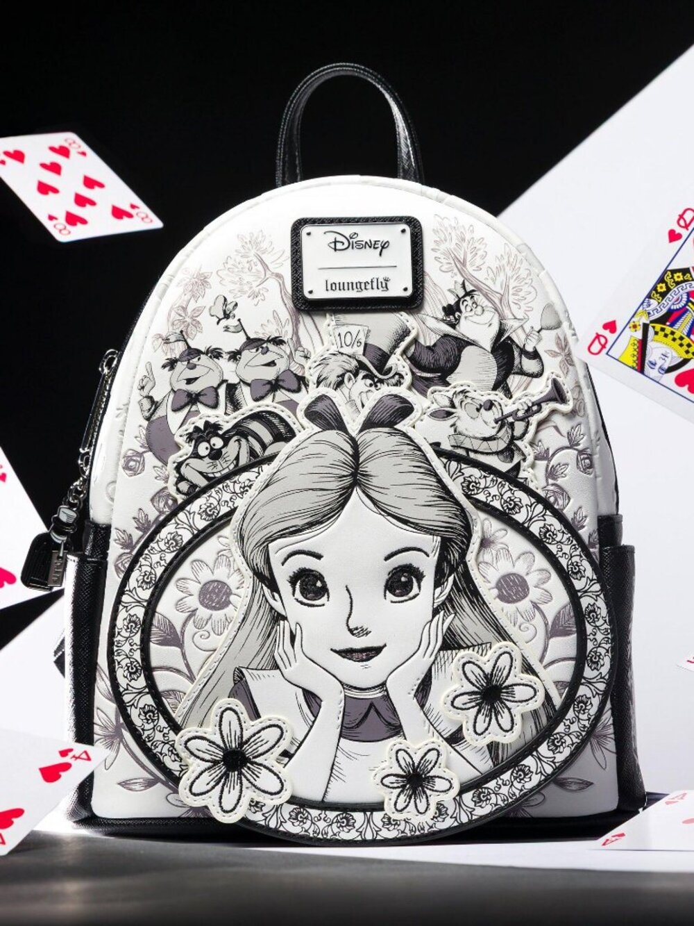 Loungefly Alice in Wonderland Sketch Mini Backpack EE Exclusive NWT